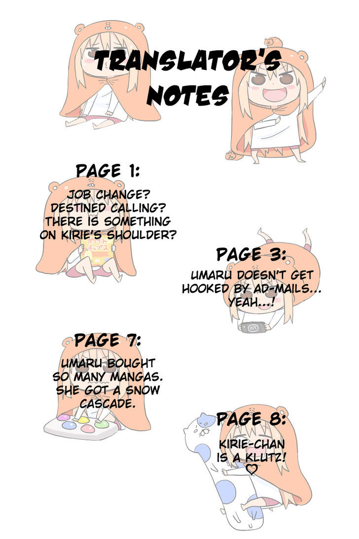 Himouto! Umaru-chan Chapter 28 page 10 - Chapter 28 : Umaru and Life Game