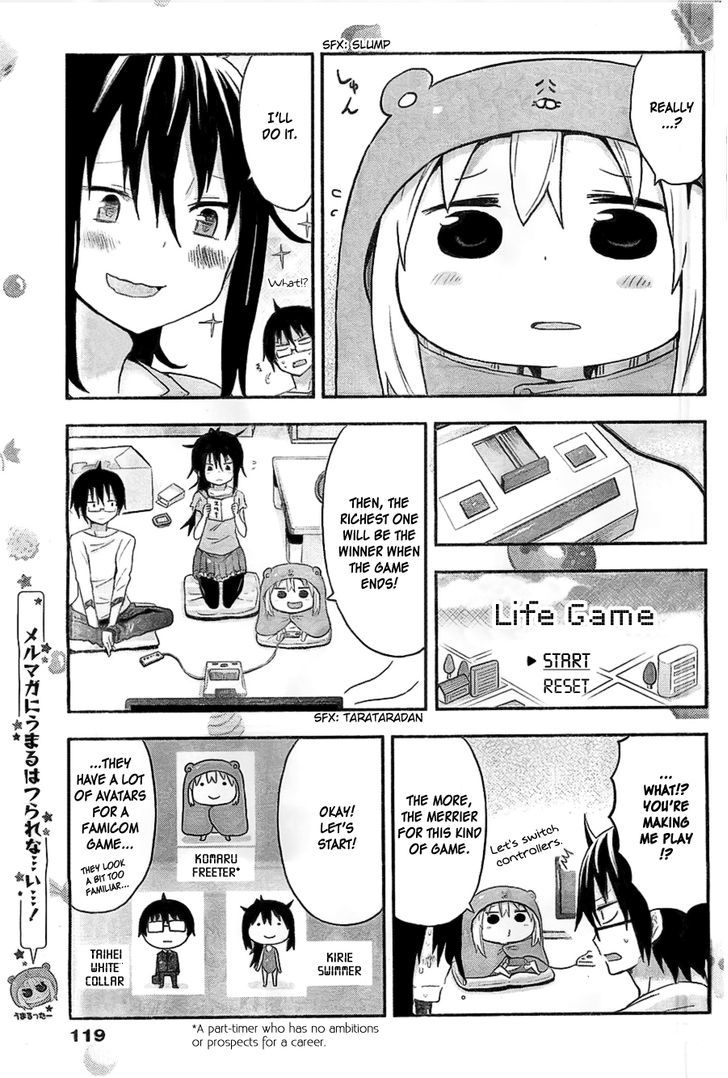 Himouto! Umaru-chan Chapter 28 page 3 - Chapter 28 : Umaru and Life Game