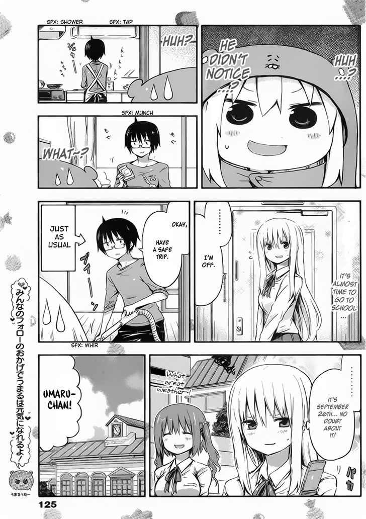 Himouto! Umaru-chan Chapter 29 page 4 - Chapter 29 : Umaru and Birthday
