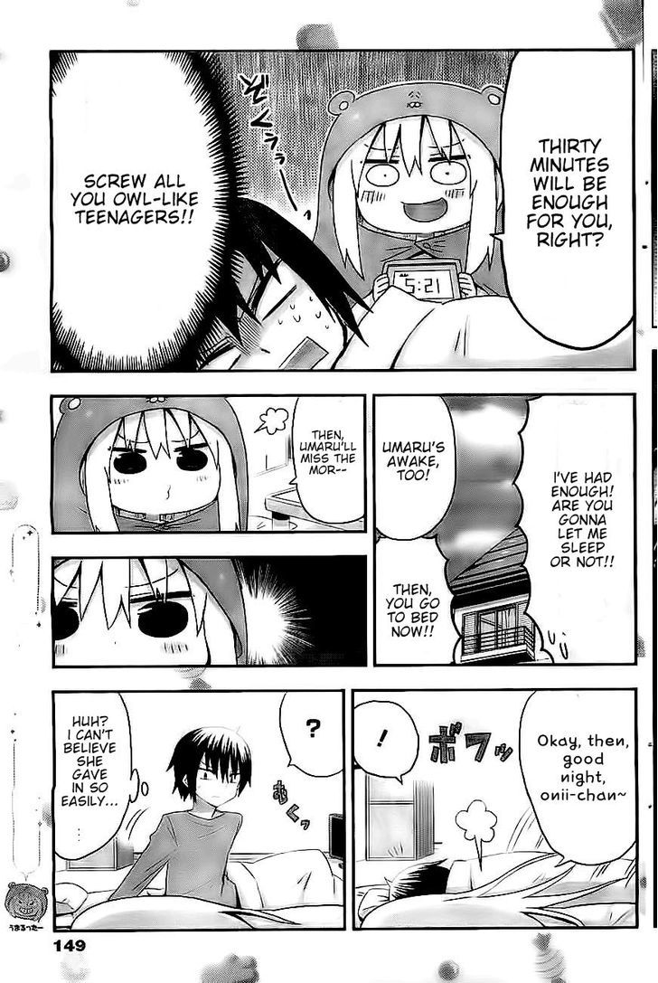 Himouto! Umaru-chan Chapter 3 page 5 - Chapter 3 : Umaru and Holiday