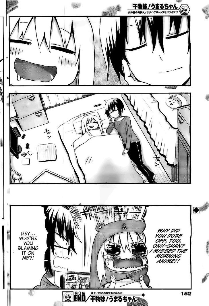 Himouto! Umaru-chan Chapter 3 page 8 - Chapter 3 : Umaru and Holiday