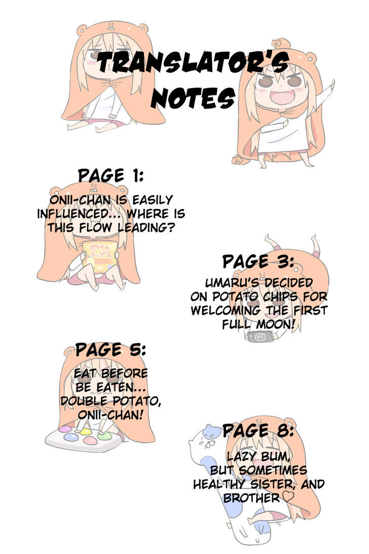 Himouto! Umaru-chan Chapter 30 page 11 - Chapter 30 : Teihei's Weekend