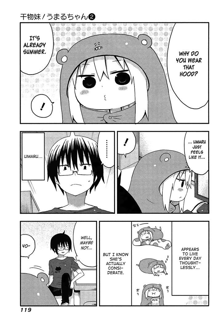 Himouto! Umaru-chan Chapter 31.1 page 3 - Chapter 31.1 : Umaru and Hood