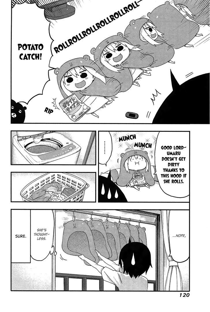 Himouto! Umaru-chan Chapter 31.1 page 4 - Chapter 31.1 : Umaru and Hood