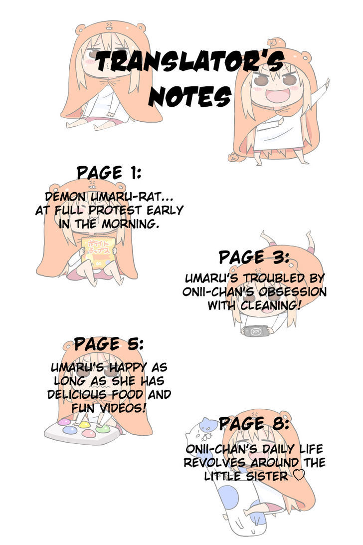 Himouto! Umaru-chan Chapter 31 page 10 - Chapter 31 : Onii-chan's Vacation