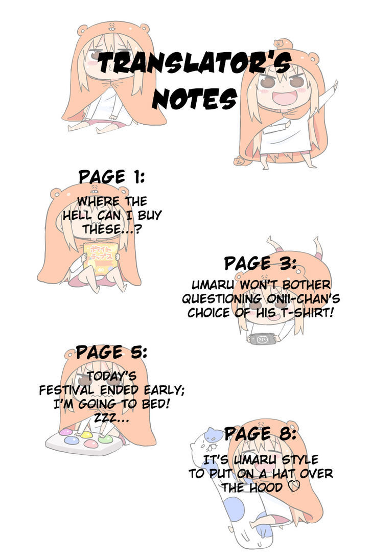 Himouto! Umaru-chan Chapter 32 page 10 - Chapter 32 : Umaru and Fashion