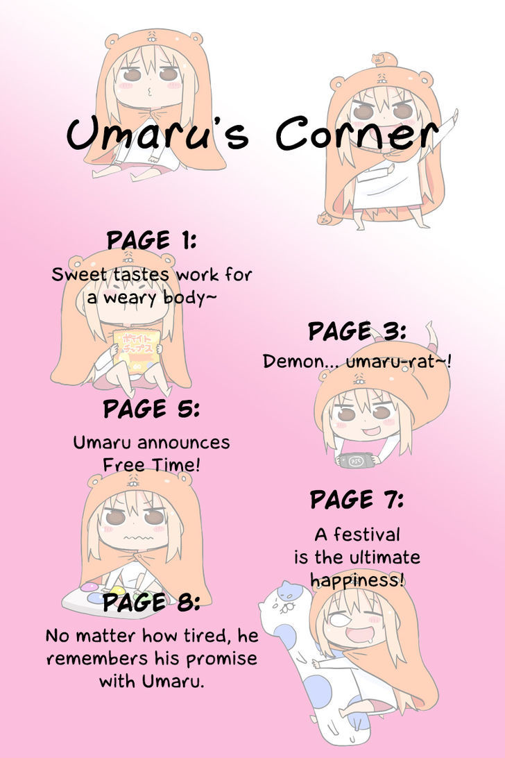 Himouto! Umaru-chan Chapter 33 page 11 - Chapter 33 : Umaru and Pudding