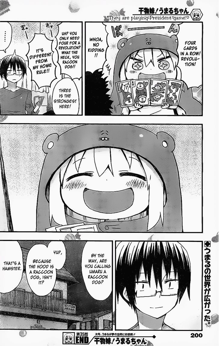 Himouto! Umaru-chan Chapter 35 page 8 - Chapter 35 : Umaru and Internet