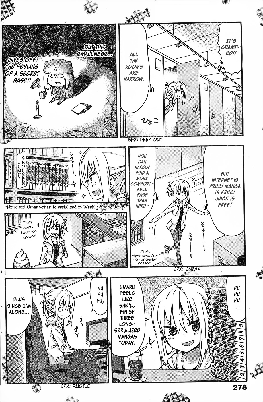 Himouto! Umaru-chan Chapter 36.3 page 4 - Chapter 36 v3 : Umaru and Manga