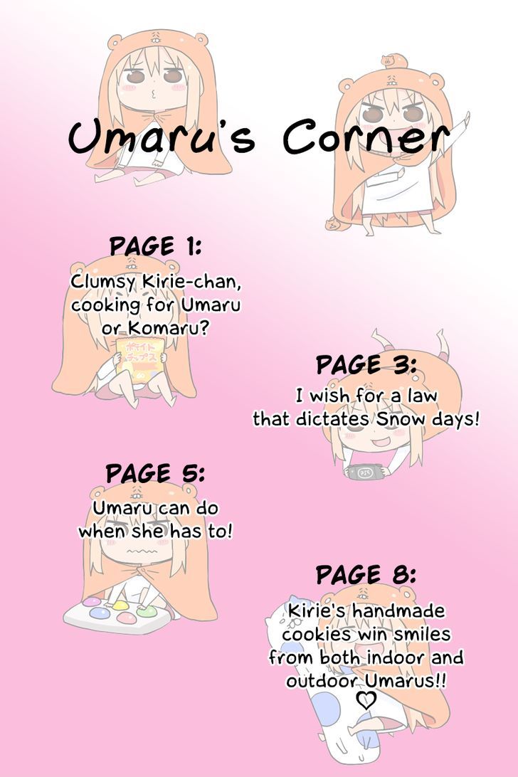 Himouto! Umaru-chan Chapter 39 page 10 - Chapter 39 : Kirie and Cookie