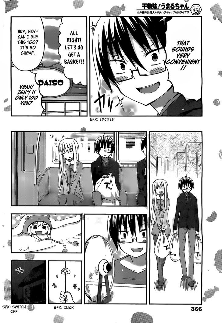 Himouto! Umaru-chan Chapter 40 page 6 - Chapter 40 : Umaru and 100 Yen Shop