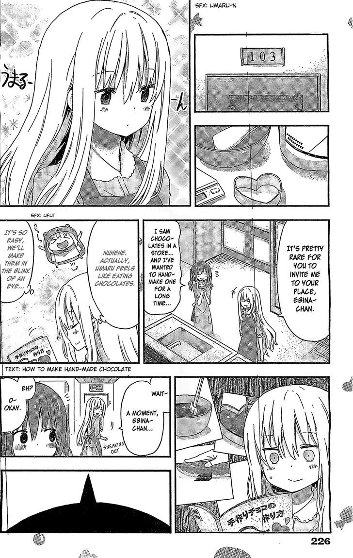 Himouto! Umaru-chan Chapter 47 page 3 - Chapter 47 : Ebina and Valentine's