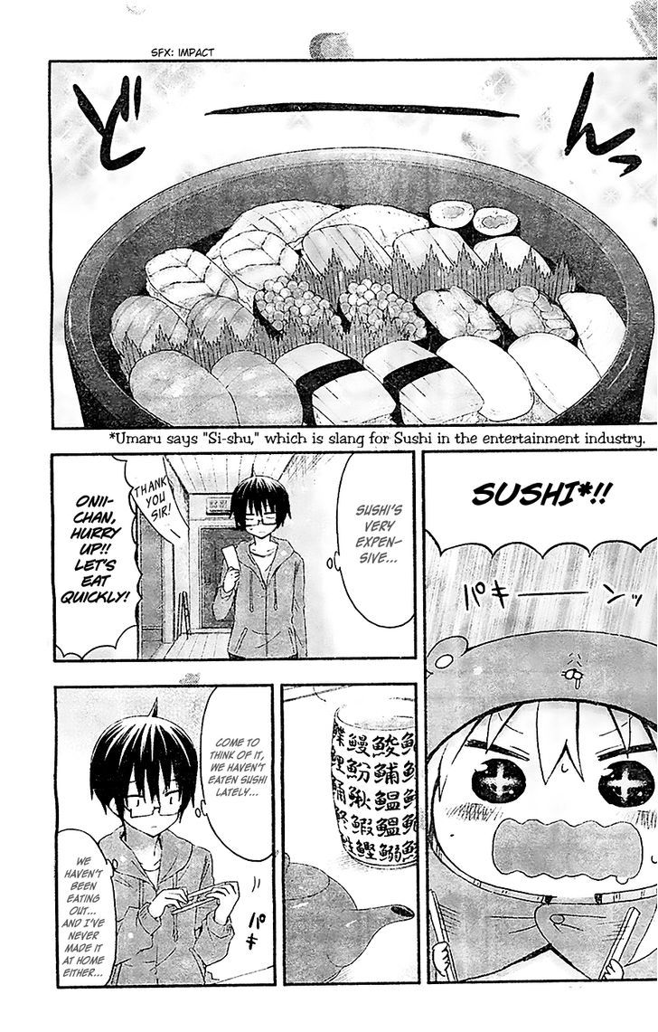 Himouto! Umaru-chan Chapter 48 page 4 - Chapter 48 : Umaru and Sushi