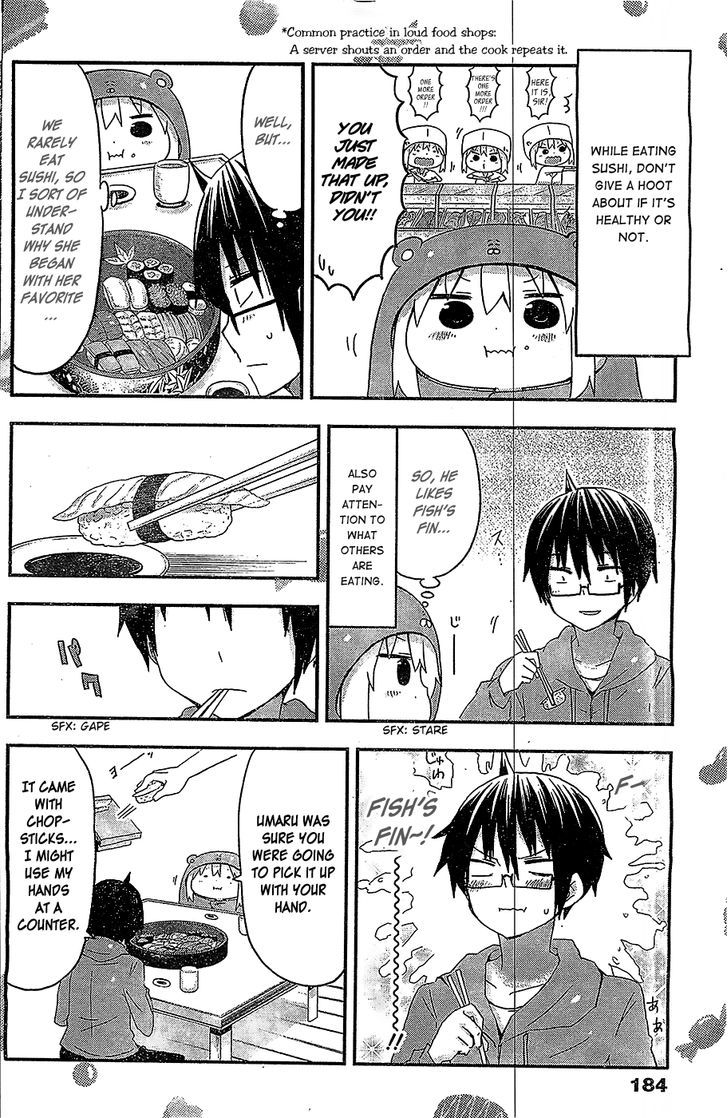 Himouto! Umaru-chan Chapter 48 page 7 - Chapter 48 : Umaru and Sushi