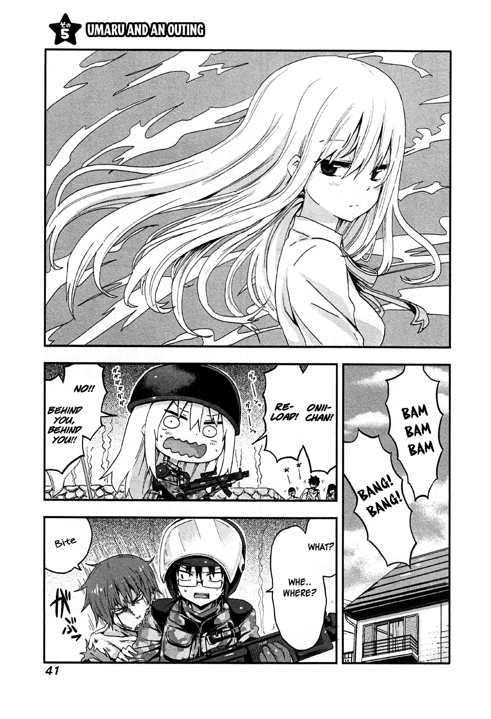 Himouto! Umaru-chan Chapter 5 page 1 - Chapter 5 (HQ) : Umaru and An Outing