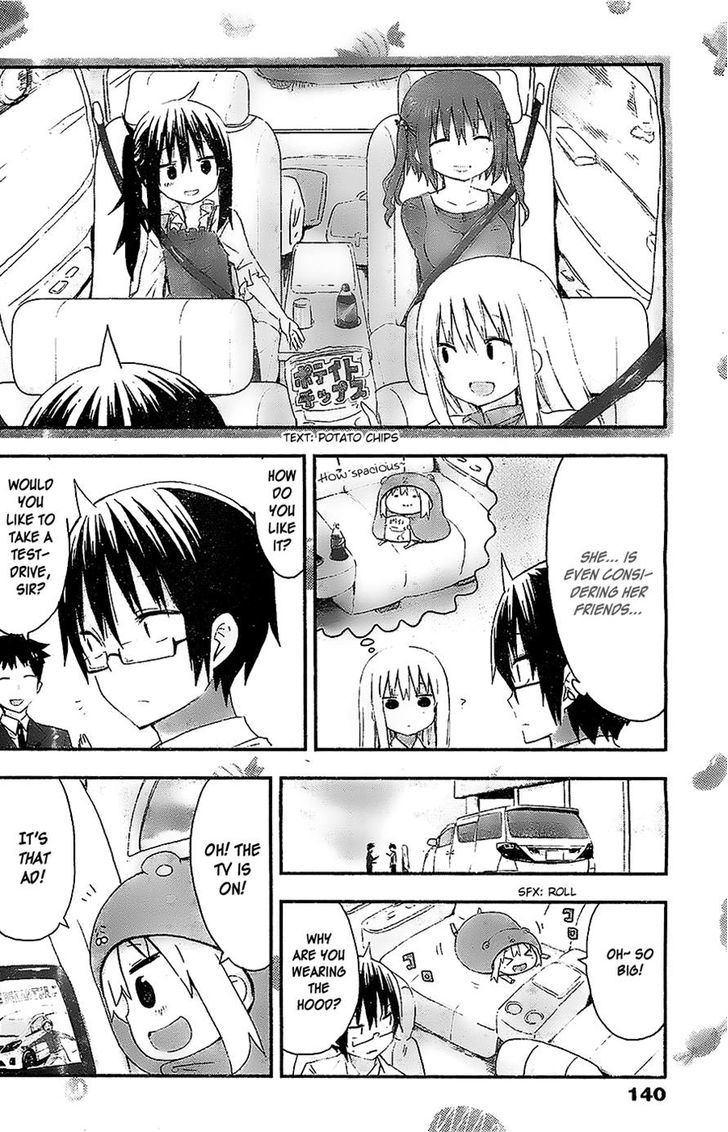 Himouto! Umaru-chan Chapter 55 page 6 - Chapter 55 : Umaru and Car
