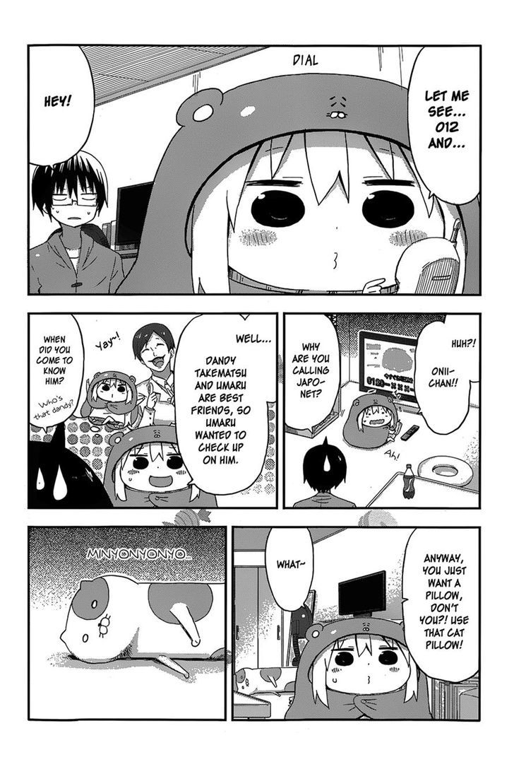 Himouto! Umaru-chan Chapter 59 page 2 - Chapter 59 : Umaru and Pillow