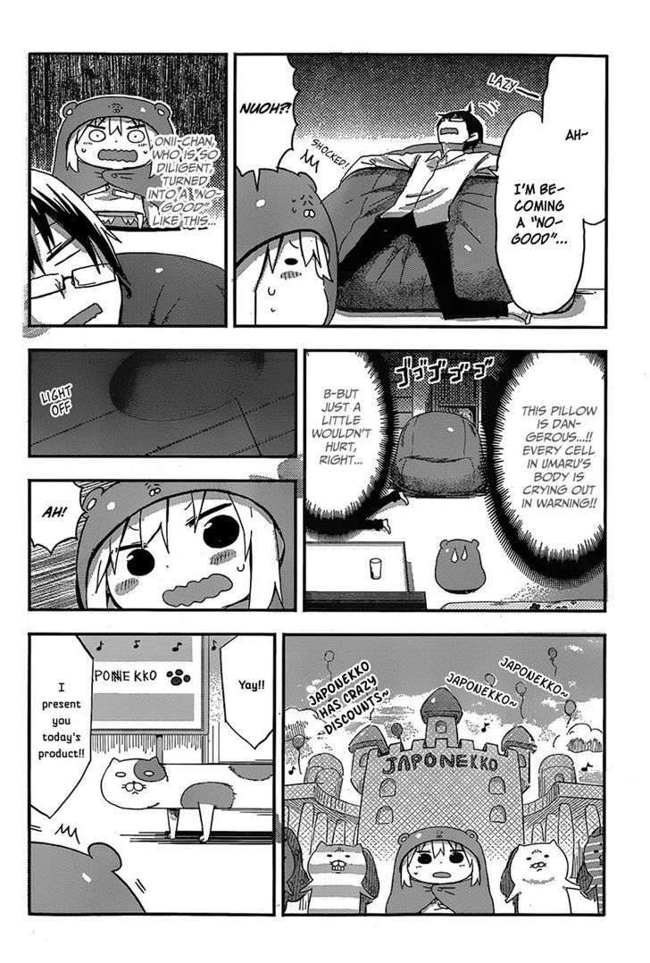 Himouto! Umaru-chan Chapter 59 page 4 - Chapter 59 : Umaru and Pillow