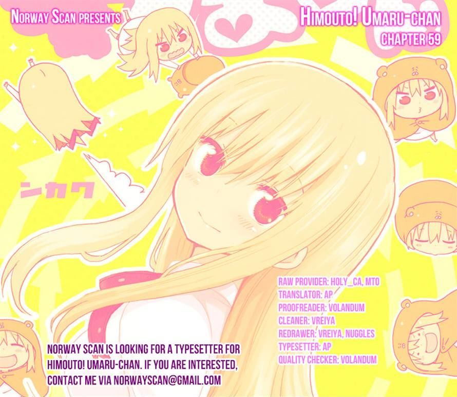 Himouto! Umaru-chan Chapter 59 page 9 - Chapter 59 : Umaru and Pillow
