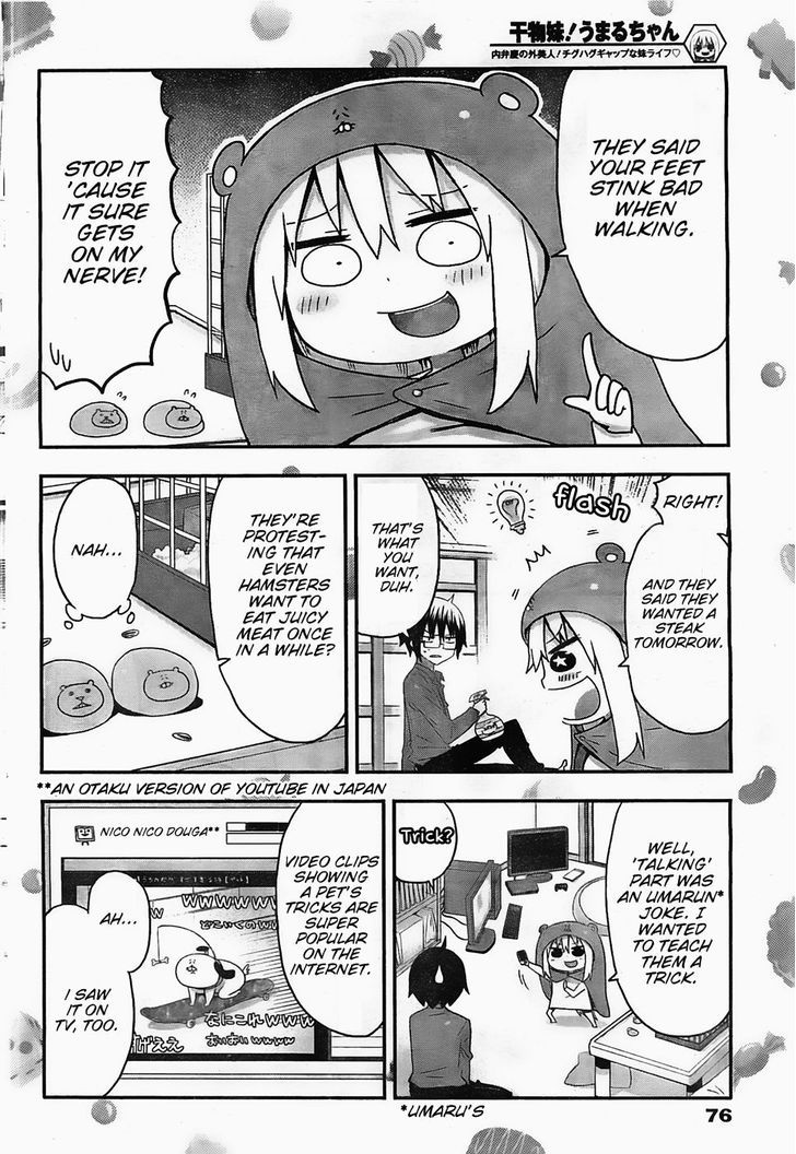 Himouto! Umaru-chan Chapter 6 page 2 - Chapter 6 : Umaru and Pet