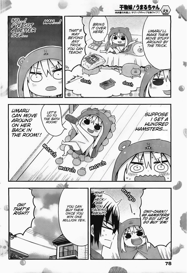 Himouto! Umaru-chan Chapter 6 page 4 - Chapter 6 : Umaru and Pet