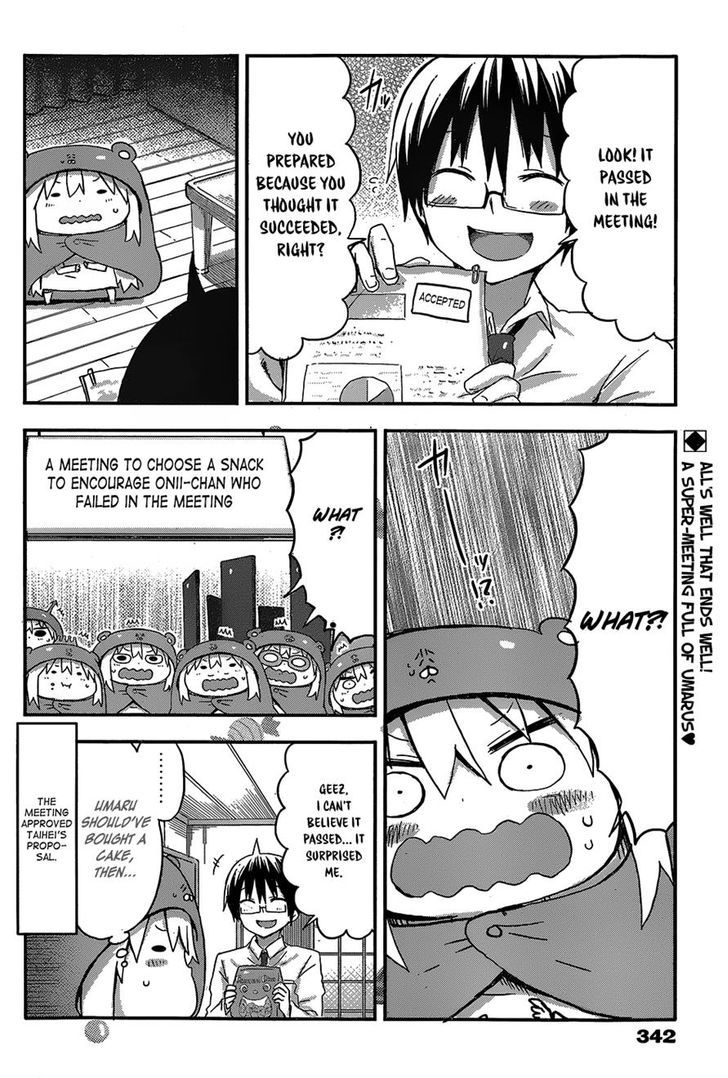 Himouto! Umaru-chan Chapter 60 page 8 - Chapter 60 : Umaru and Meeting
