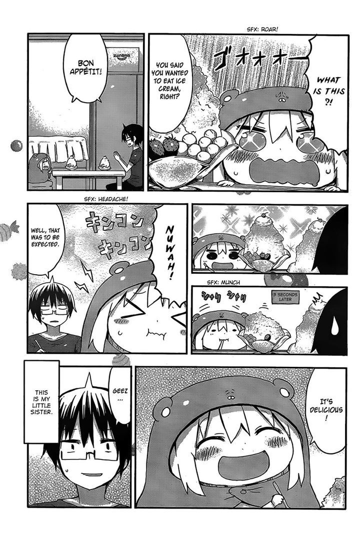 Himouto! Umaru-chan Chapter 63 page 8 - Chapter 63 : Vanilla and Ice Cream