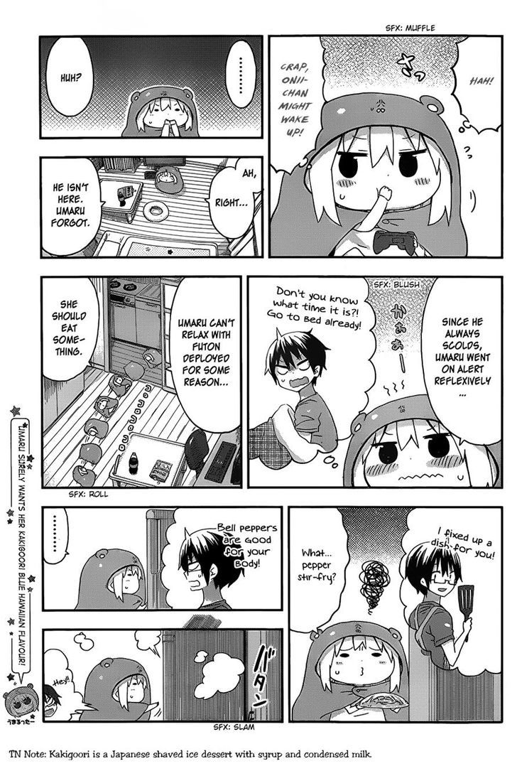 Himouto! Umaru-chan Chapter 69 page 4 - Chapter 69 : Umaru And All-nighter