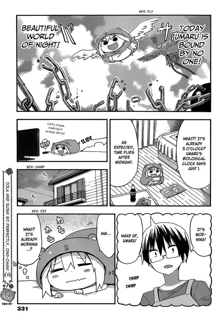 Himouto! Umaru-chan Chapter 69 page 6 - Chapter 69 : Umaru And All-nighter