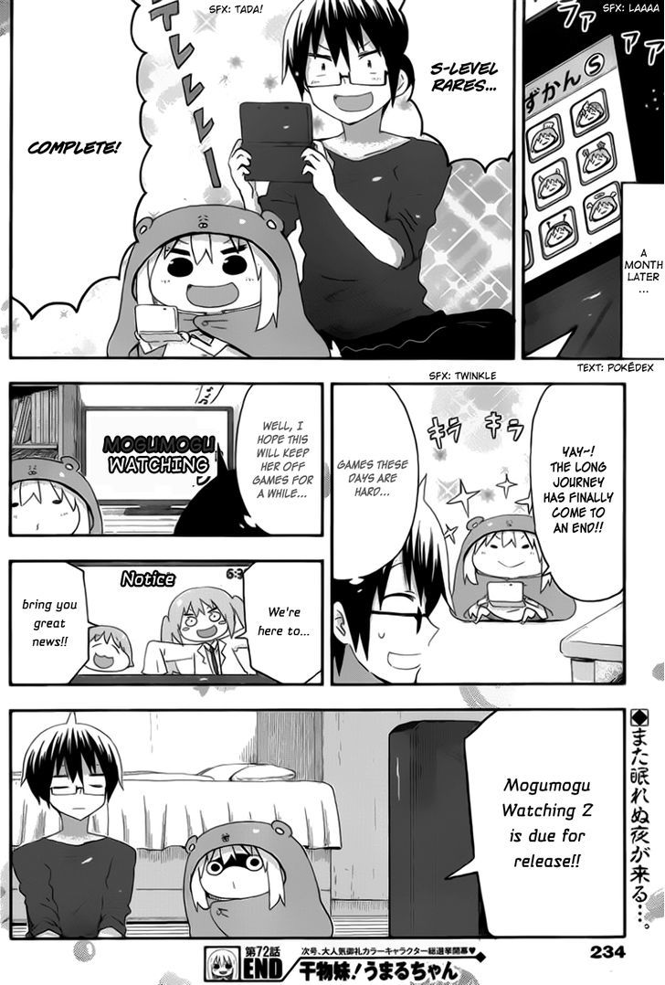 Himouto! Umaru-chan Chapter 72 page 8 - Chapter 72 : Umaru and New Game