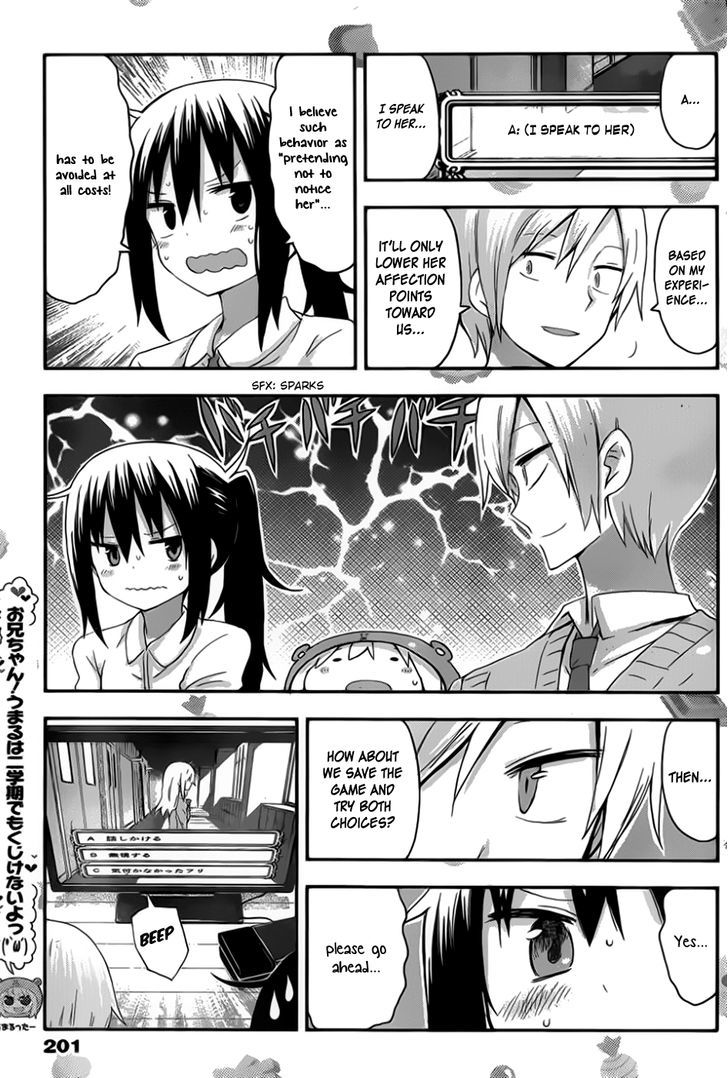 Himouto! Umaru-chan Chapter 75 page 8 - Chapter 75 : Umaru and Dating Sim