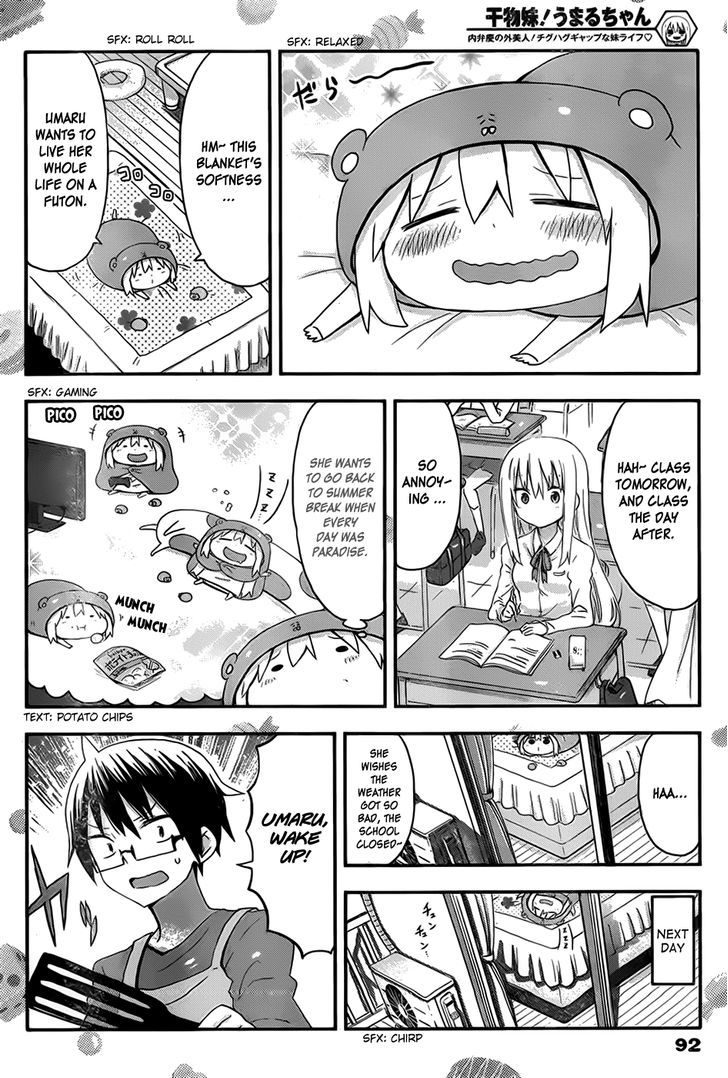 Himouto! Umaru-chan Chapter 76 page 3 - Chapter 76 : Umaru and Skipping School