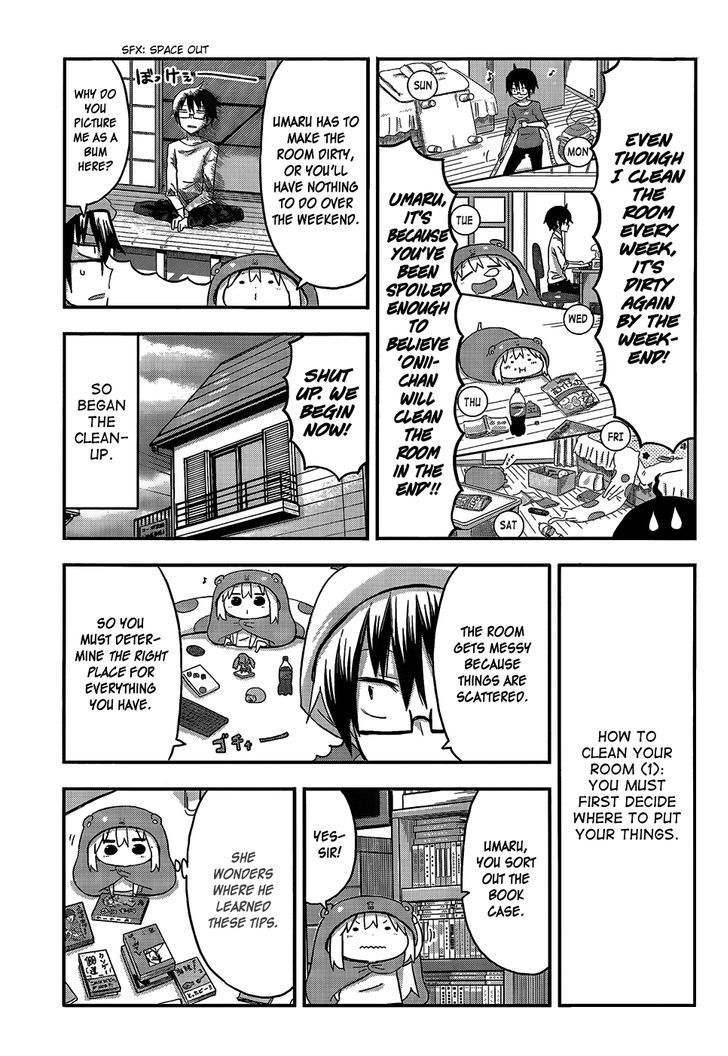 Himouto! Umaru-chan Chapter 79 page 3 - Chapter 79 : Umaru and Cleaning