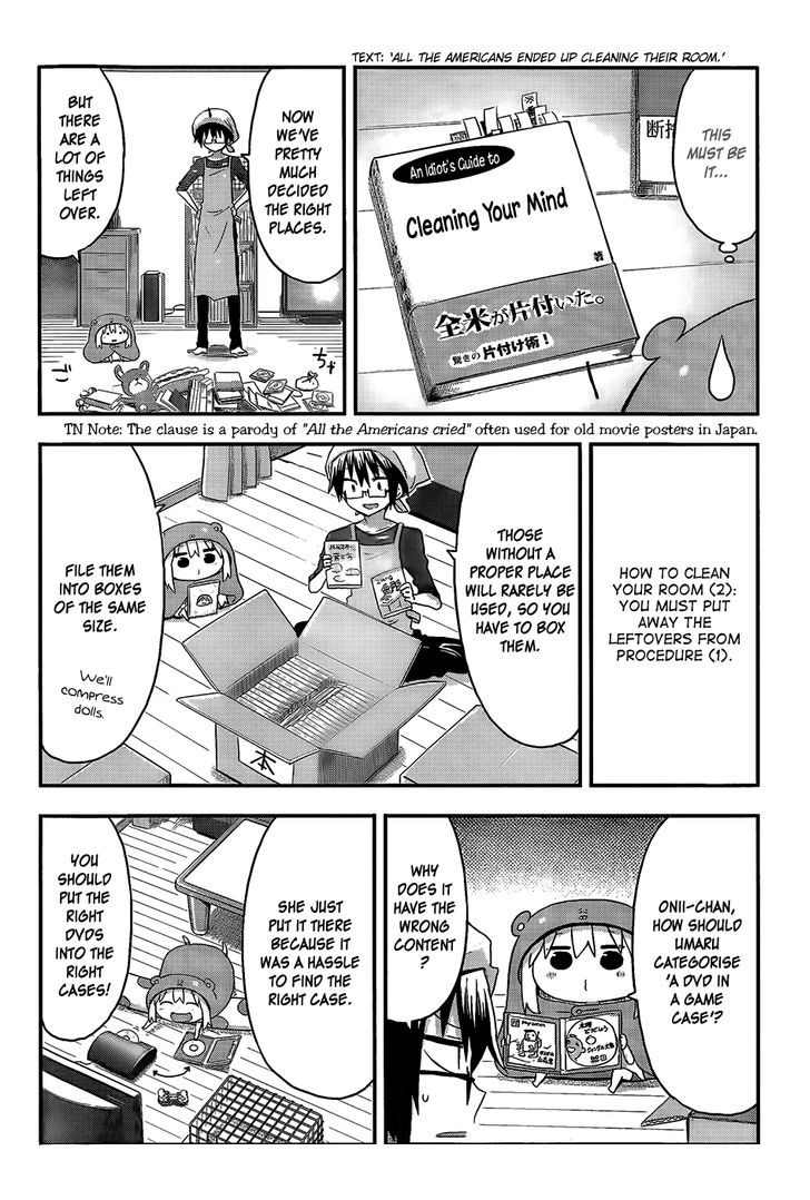 Himouto! Umaru-chan Chapter 79 page 4 - Chapter 79 : Umaru and Cleaning