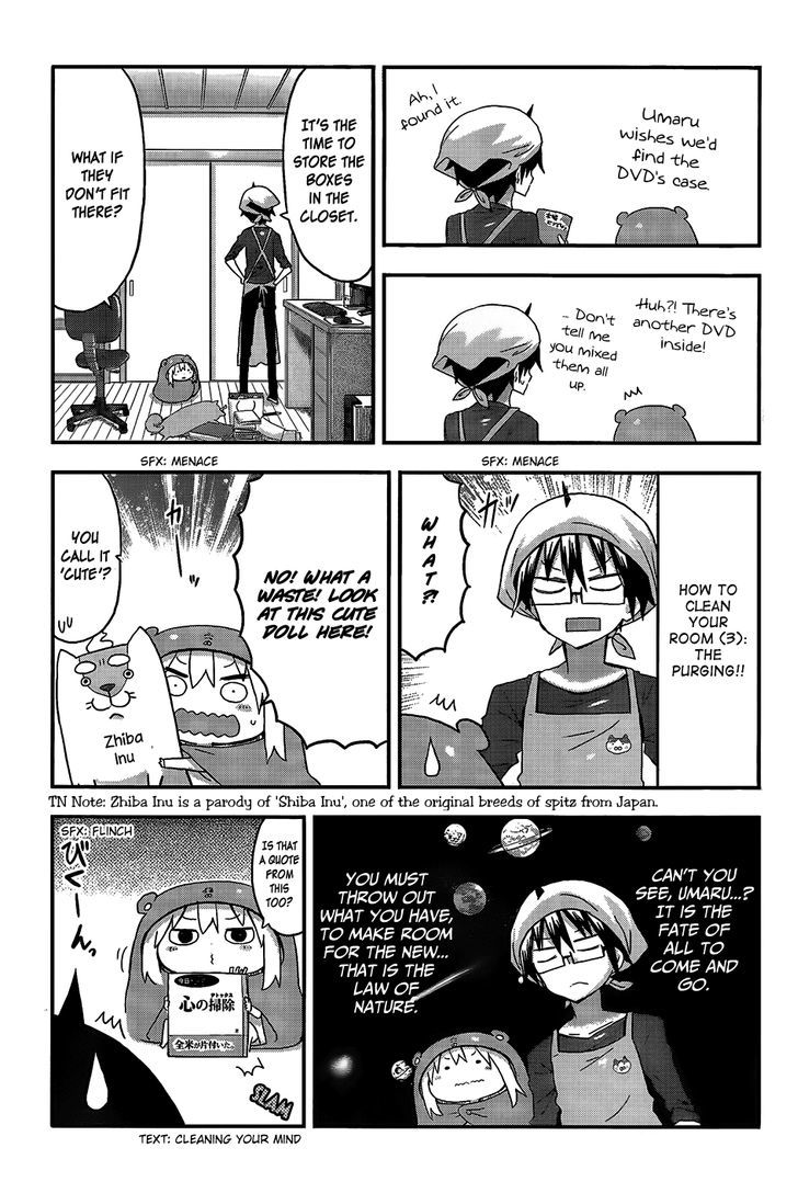 Himouto! Umaru-chan Chapter 79 page 5 - Chapter 79 : Umaru and Cleaning