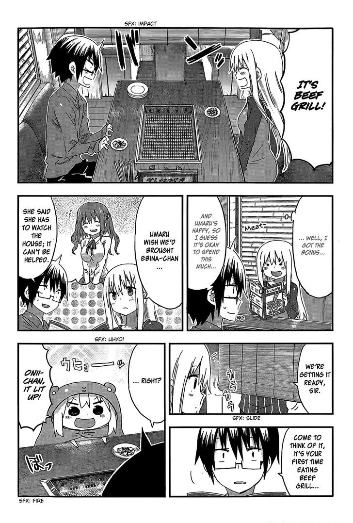 Himouto! Umaru-chan Chapter 86 page 2 - Chapter 86 : Umaru and Yakiniku