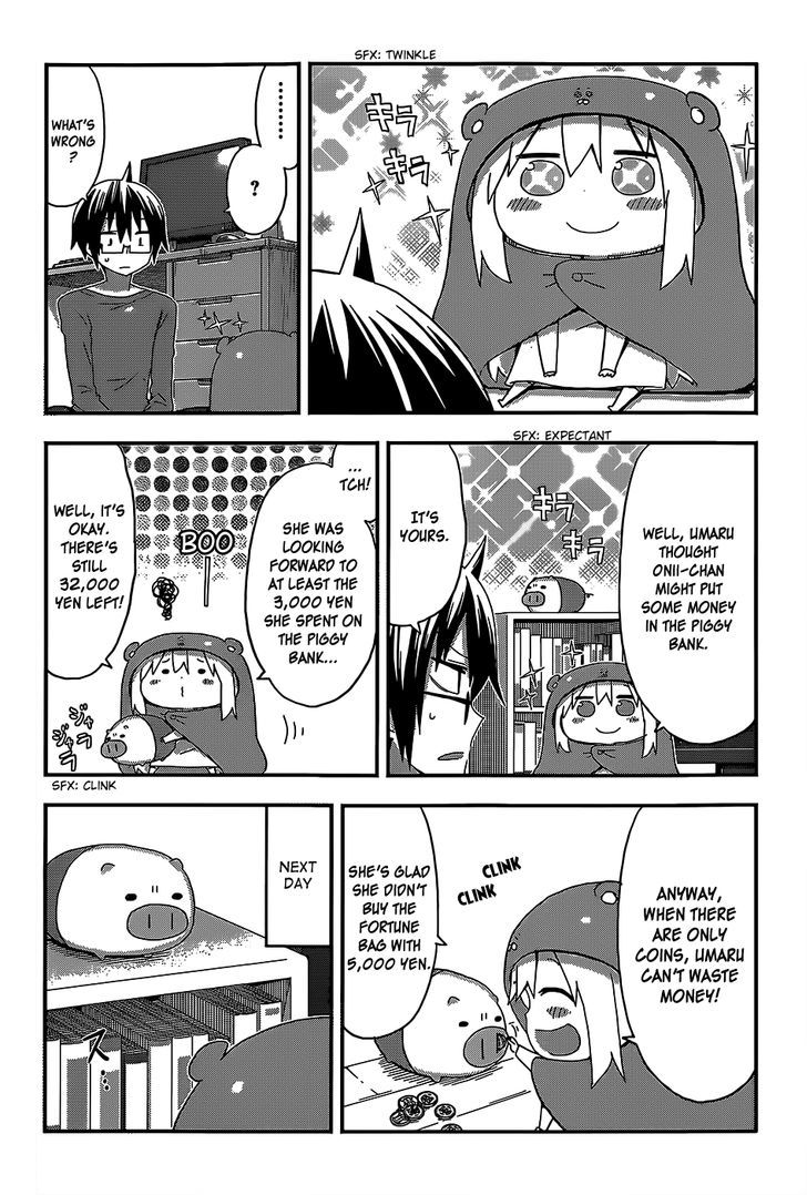 Himouto! Umaru-chan Chapter 91 page 4 - Chapter 91 : Umaru and Saving Money