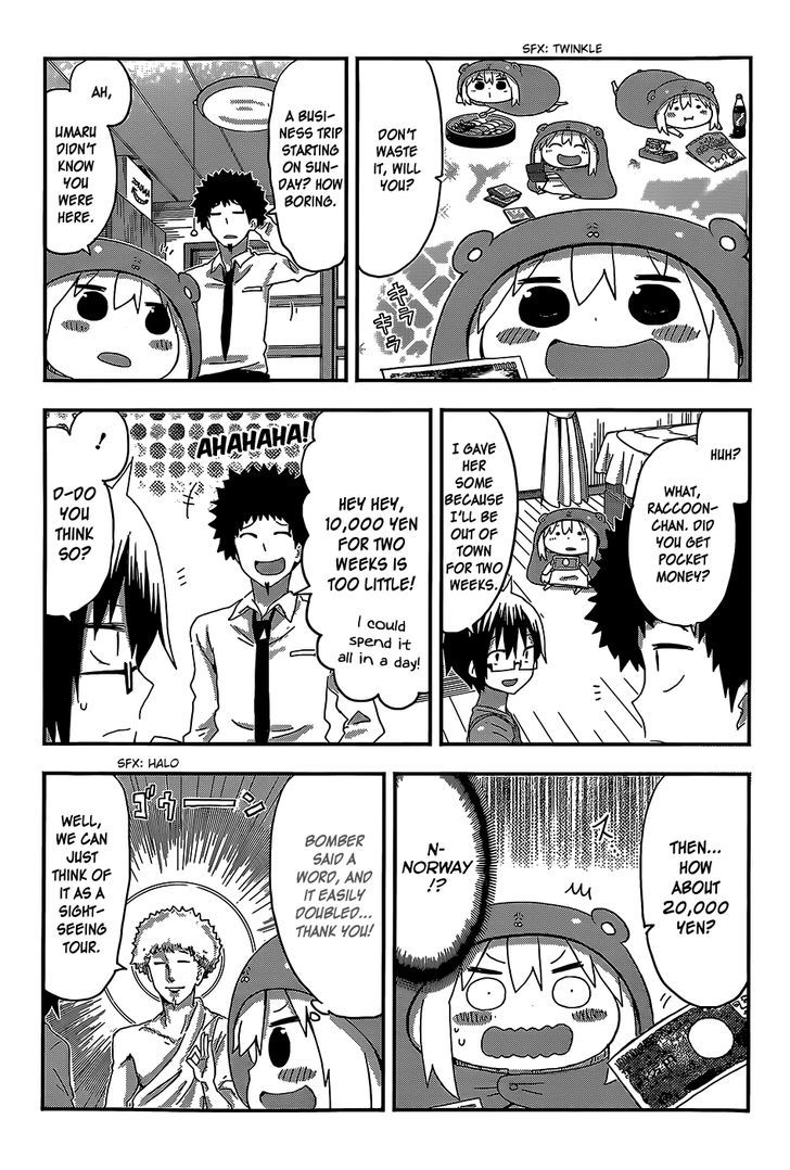 Himouto! Umaru-chan Chapter 94 page 3 - Chapter 94 : Onii-chan and Business Trip(fixed)