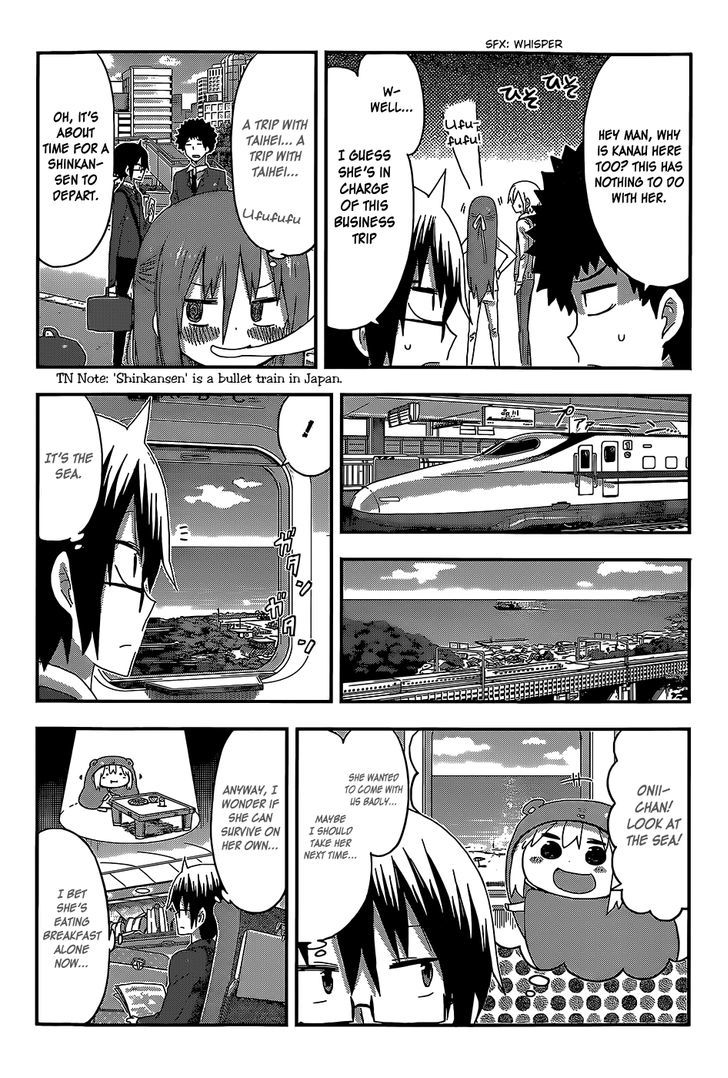Himouto! Umaru-chan Chapter 94 page 6 - Chapter 94 : Onii-chan and Business Trip(fixed)