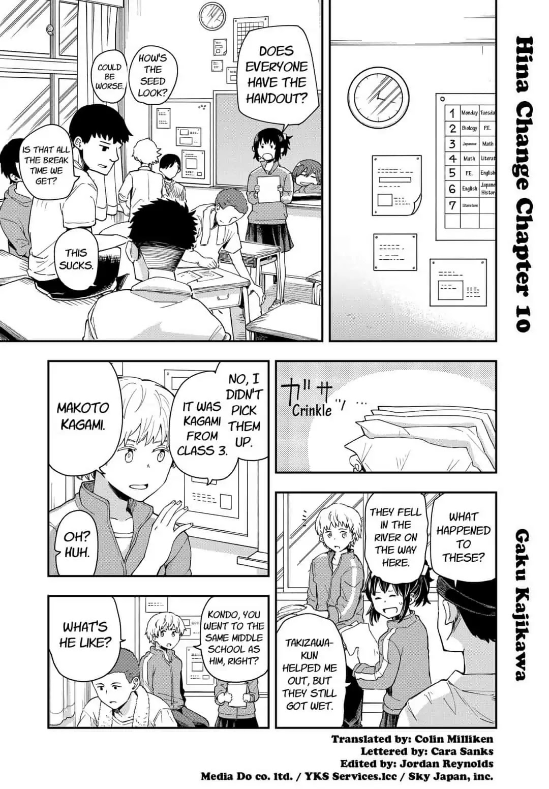 Hina Change Chapter 10 page 1 - Chapter 10