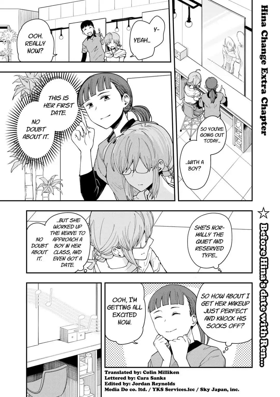 Hina Change Chapter 14.5 page 1 - Chapter 14.5
