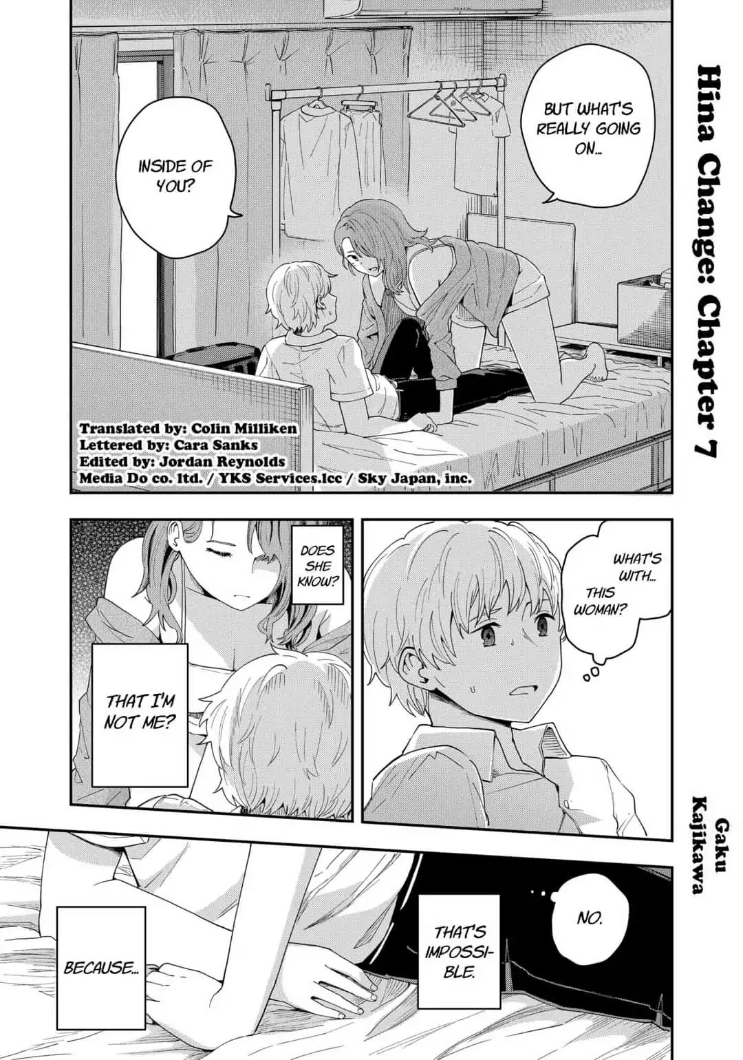 Hina Change Chapter 7 page 1 - Chapter 7