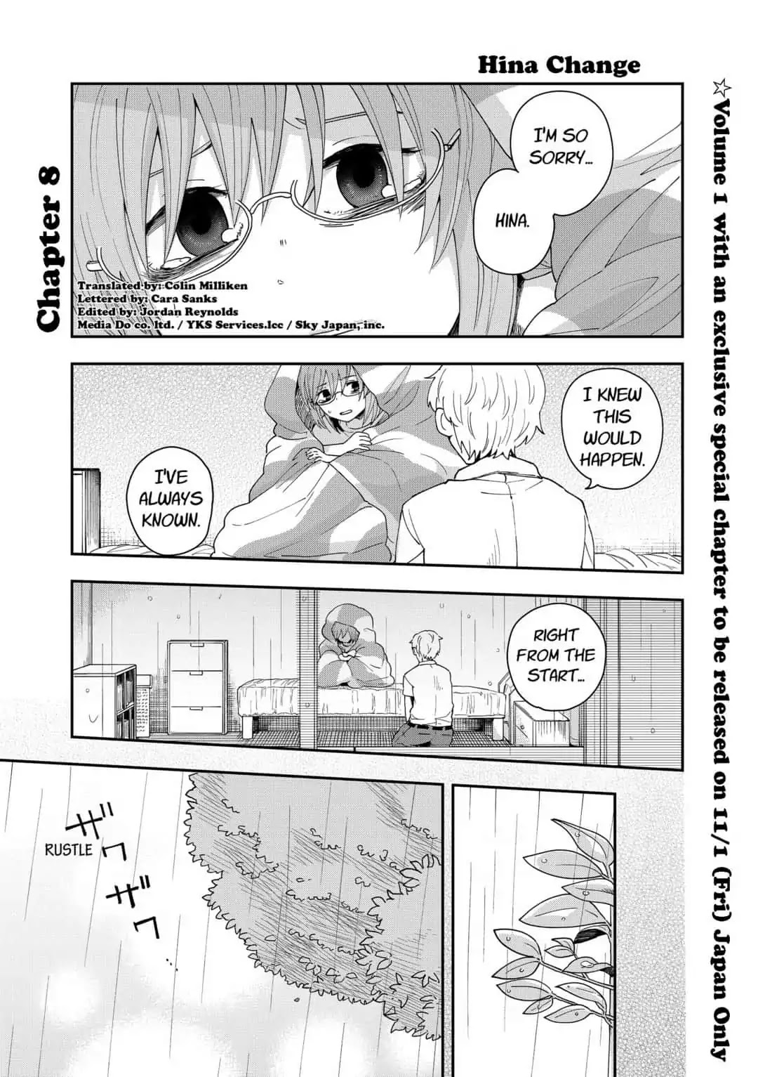 Hina Change Chapter 8 page 1 - Chapter 8