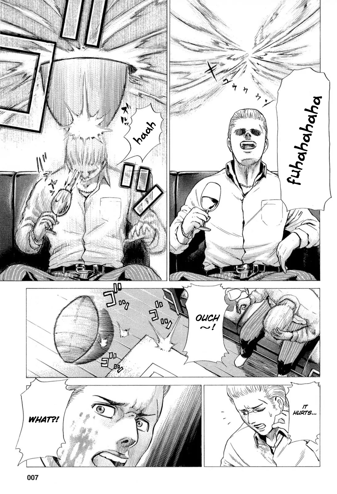 Hinamatsuri Chapter 1 page 12 - Chapter 1 : A Psychokinetic Girl Appears!
