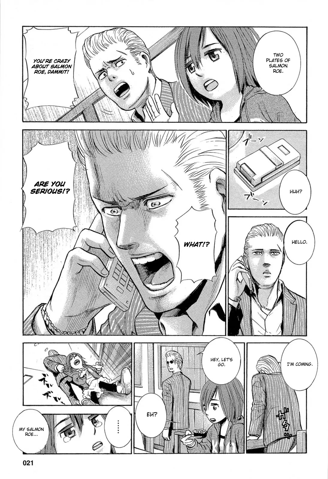 Hinamatsuri Chapter 1 page 26 - Chapter 1 : A Psychokinetic Girl Appears!