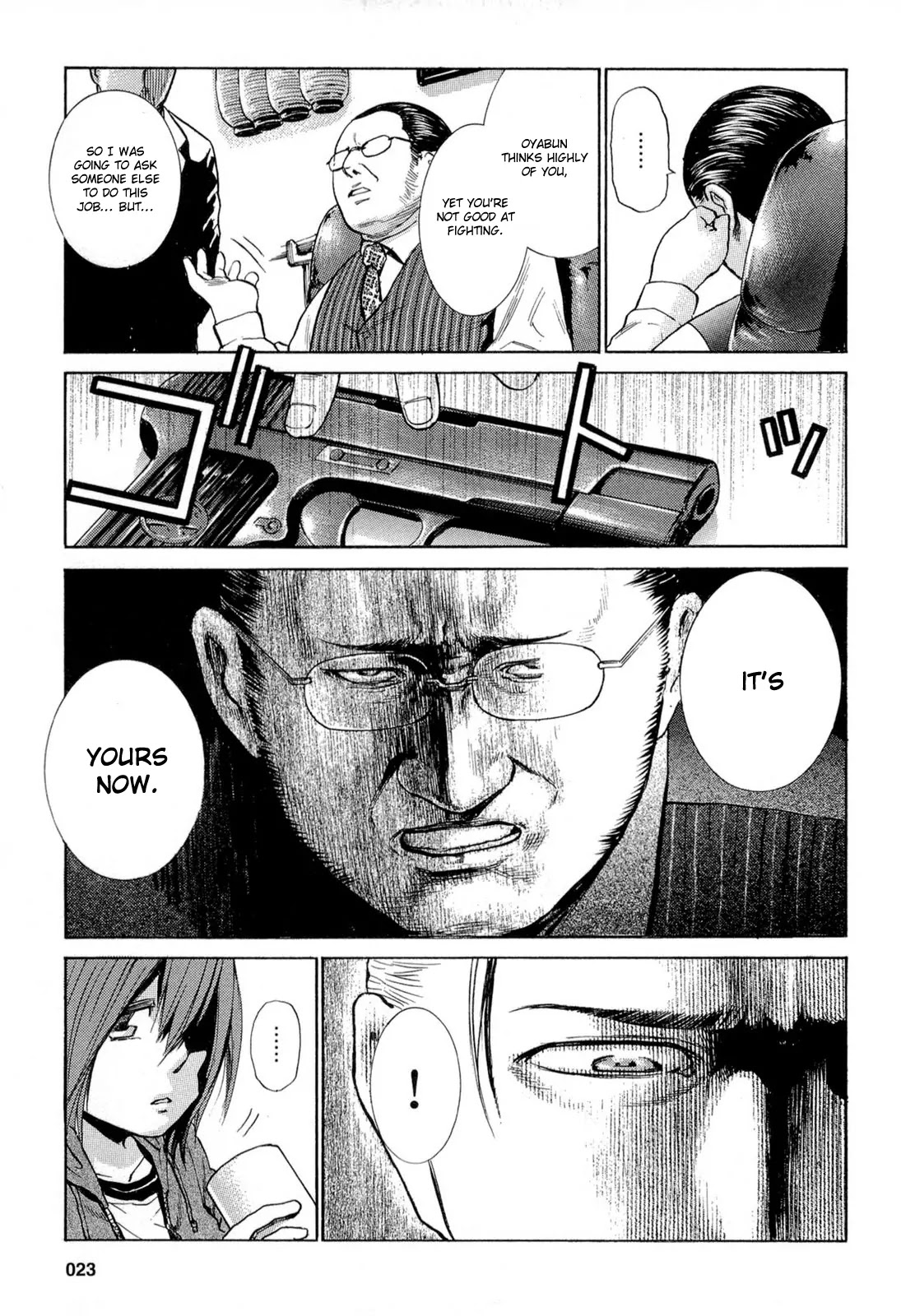 Hinamatsuri Chapter 1 page 28 - Chapter 1 : A Psychokinetic Girl Appears!