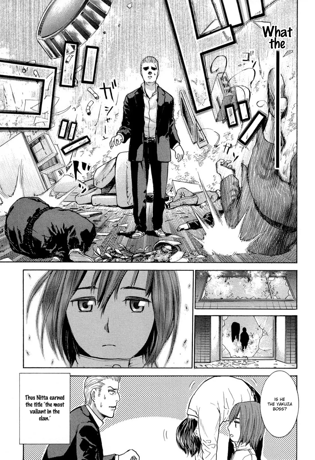 Hinamatsuri Chapter 1 page 34 - Chapter 1 : A Psychokinetic Girl Appears!