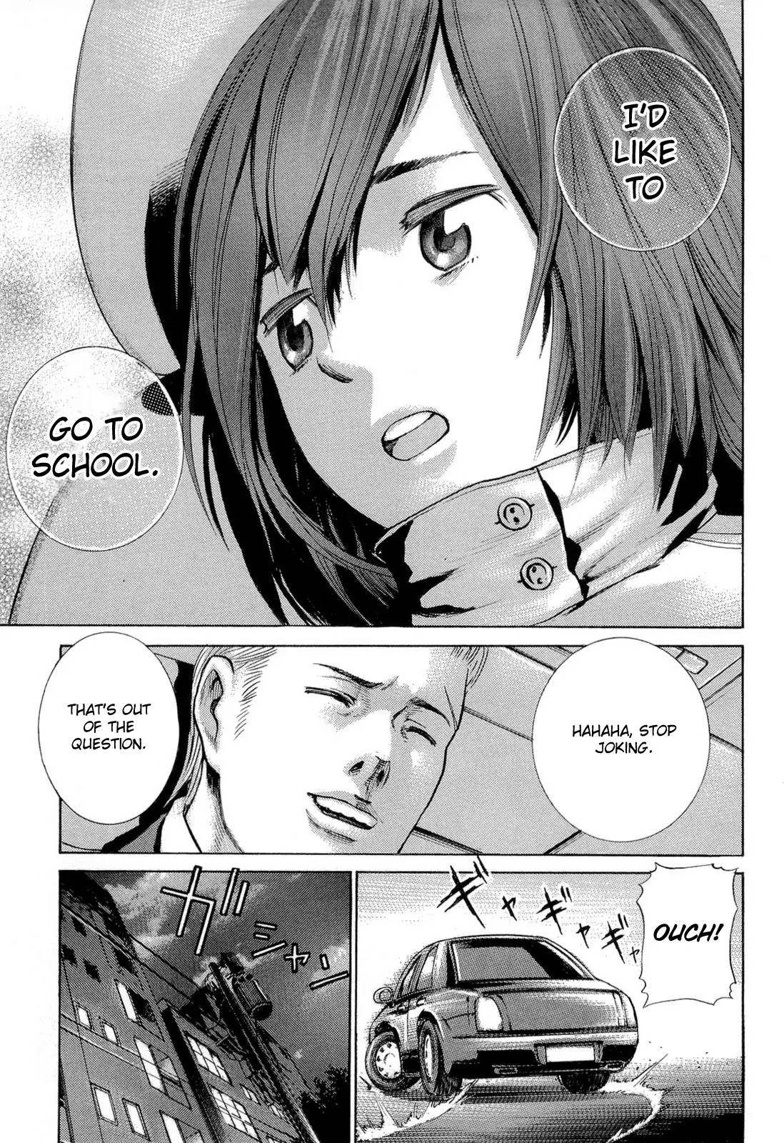 Hinamatsuri Chapter 1 page 36 - Chapter 1 : A Psychokinetic Girl Appears!