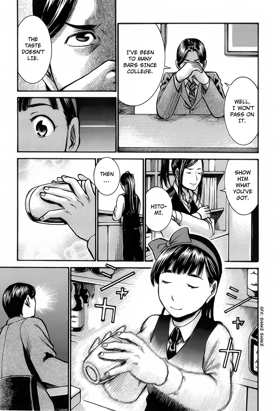 Hinamatsuri Chapter 11 page 19 - Chapter 11: The Middle School Student Bartender HITOMI!