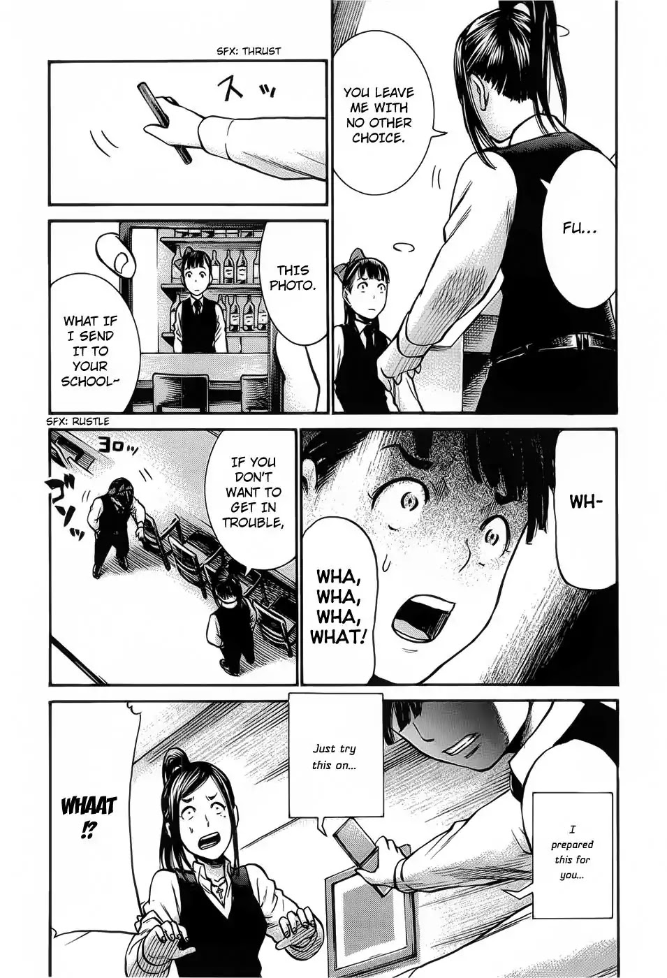 Hinamatsuri Chapter 11 page 9 - Chapter 11: The Middle School Student Bartender HITOMI!